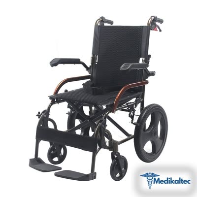 Comfort Plus GK863LABJ-12 Jet Black Transfer Alüminyum Tekerlekli Sandalye (Model 9151)