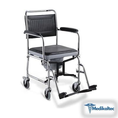 Medikal Hasta Tuvalet Sandalyesi Tekerli (Model 8843)
