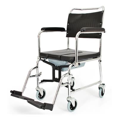 Comfort Plus Klozetli katlanabilir tekerlekli sandalye (Model 7090)