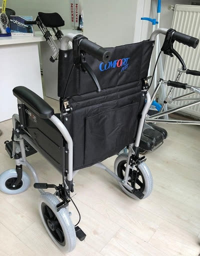 Comfort Plus Dm-327 mini özellikli transfer tekerlekli sandalyesi (Model 3444)