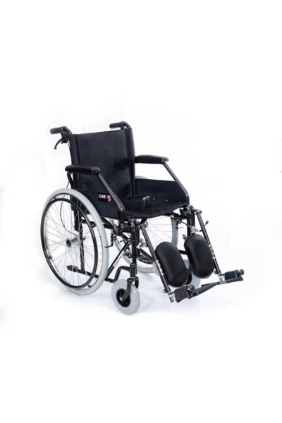 Dm-303 45 Cm Özellikli Refakatçı Frenli Ayakları Kalkan Tekerlekli Sandalye